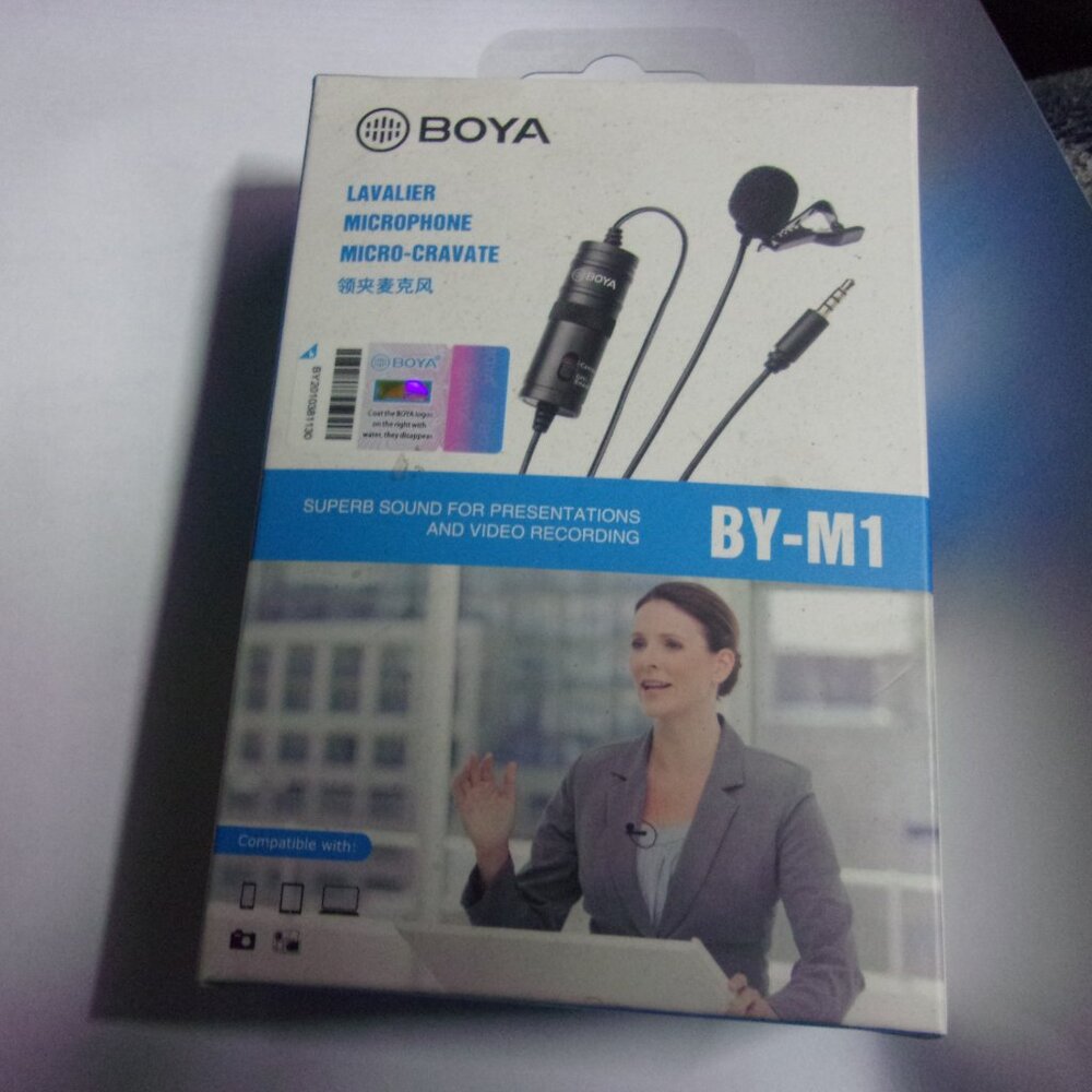 Boya Lavalier Microphone BY-M1- NWT
